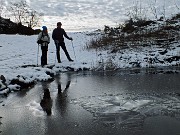 34 Pozza d'acqua semighiaccata alla Bocchetta del Grassello